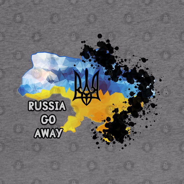 PUTIN GO AWAY by CB_design